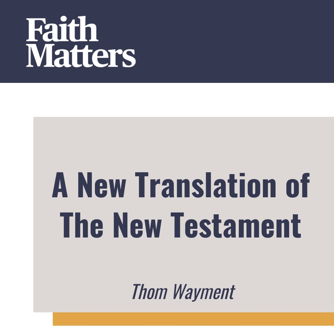 Read more about the article A New Translation of The New Testament