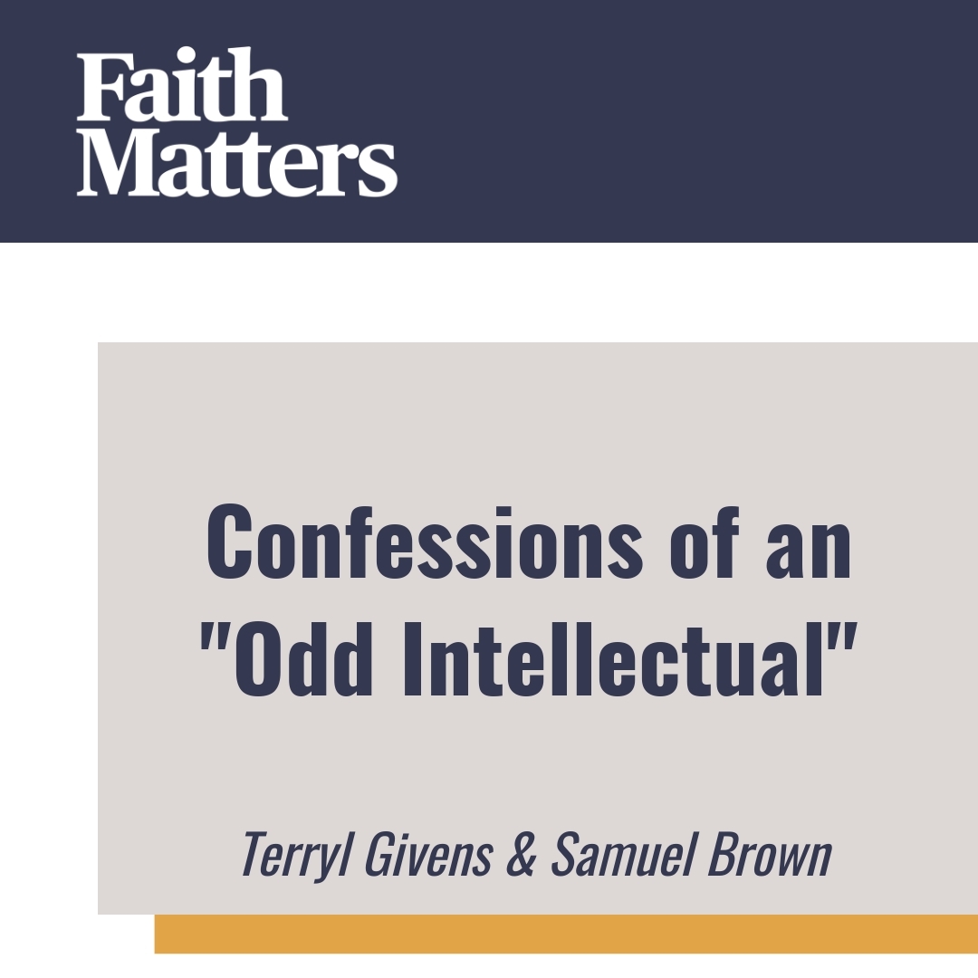 Read more about the article Confessions of an “Odd Intellectual”
