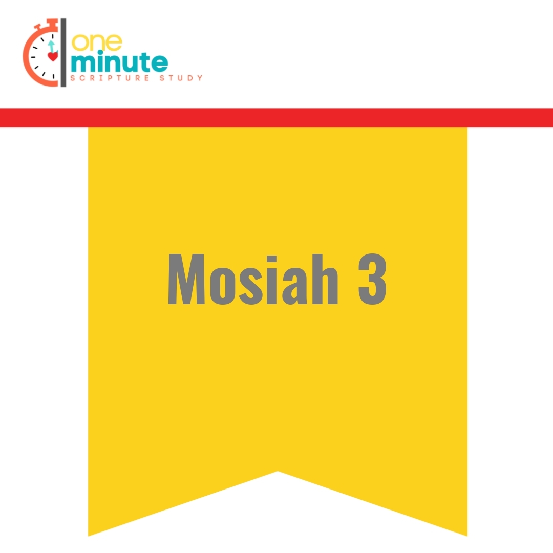 Read more about the article Mosiah 3