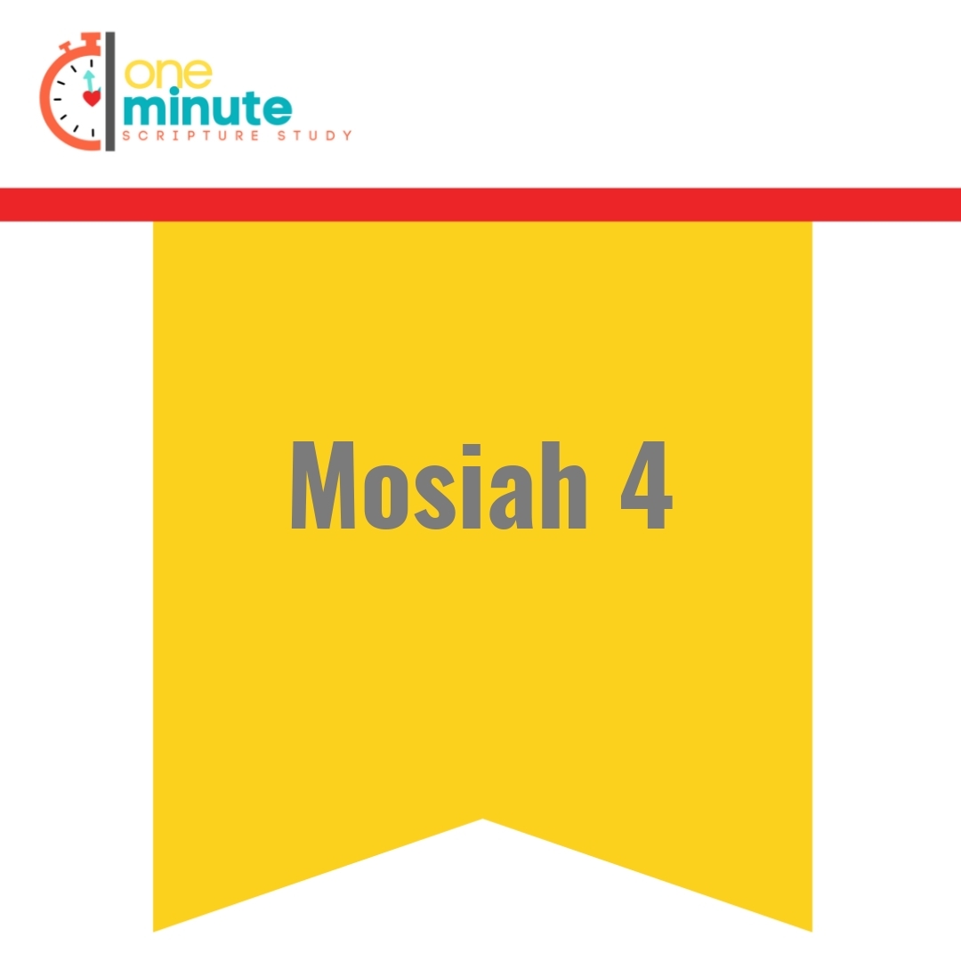 Read more about the article Mosiah 4