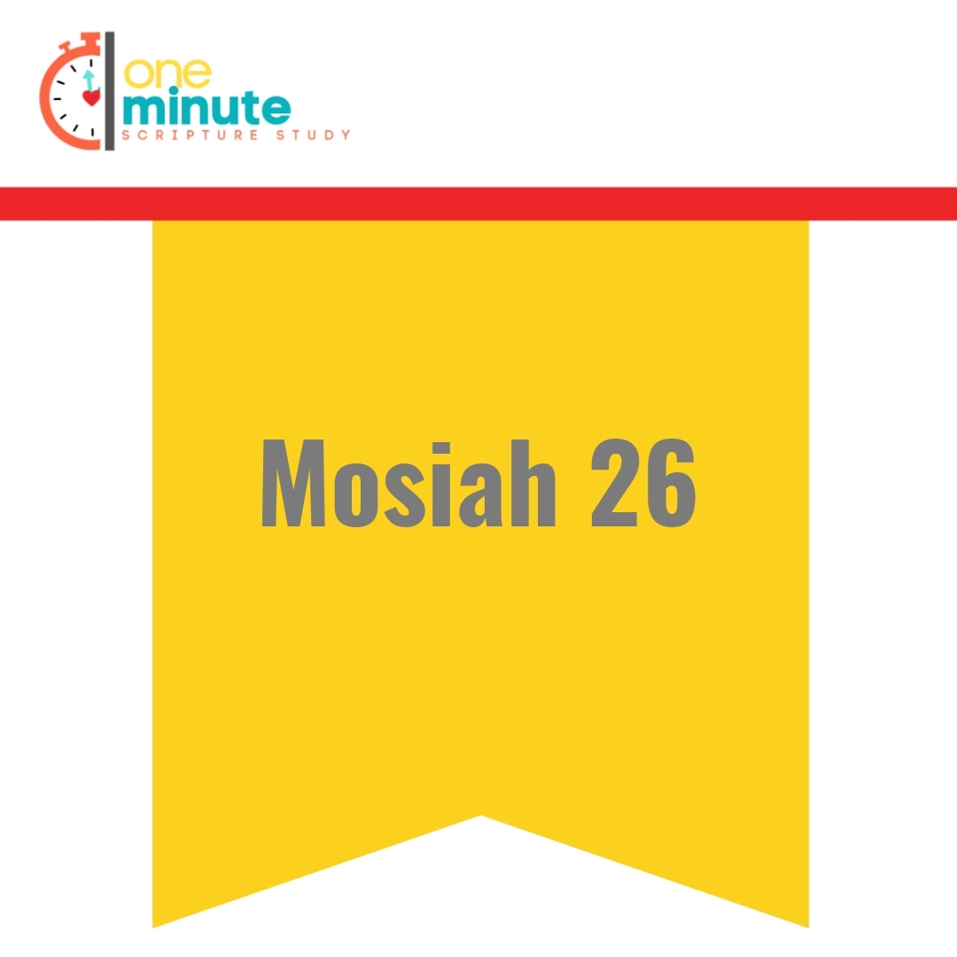 Read more about the article Mosiah 26