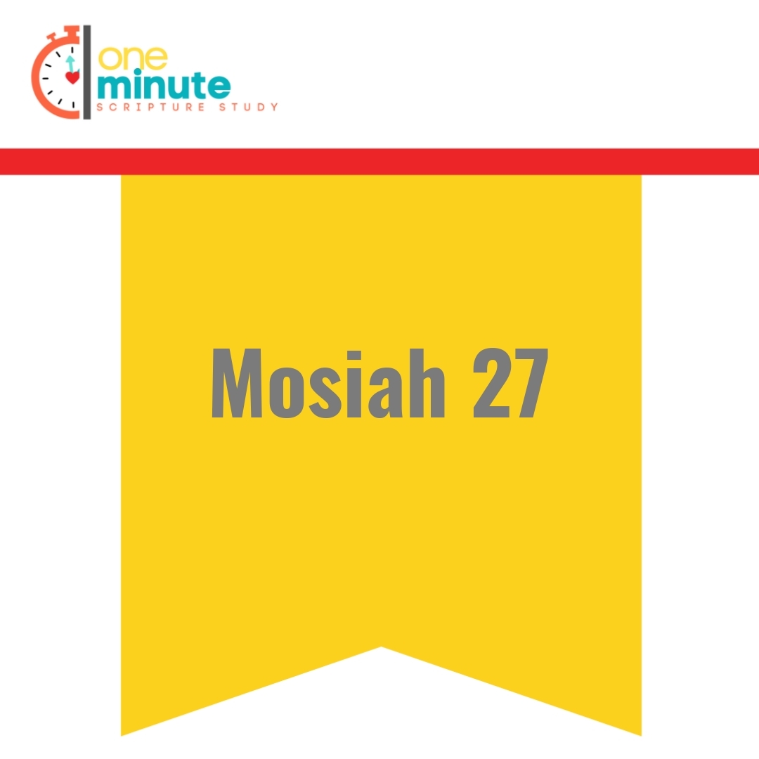 Read more about the article Mosiah 27