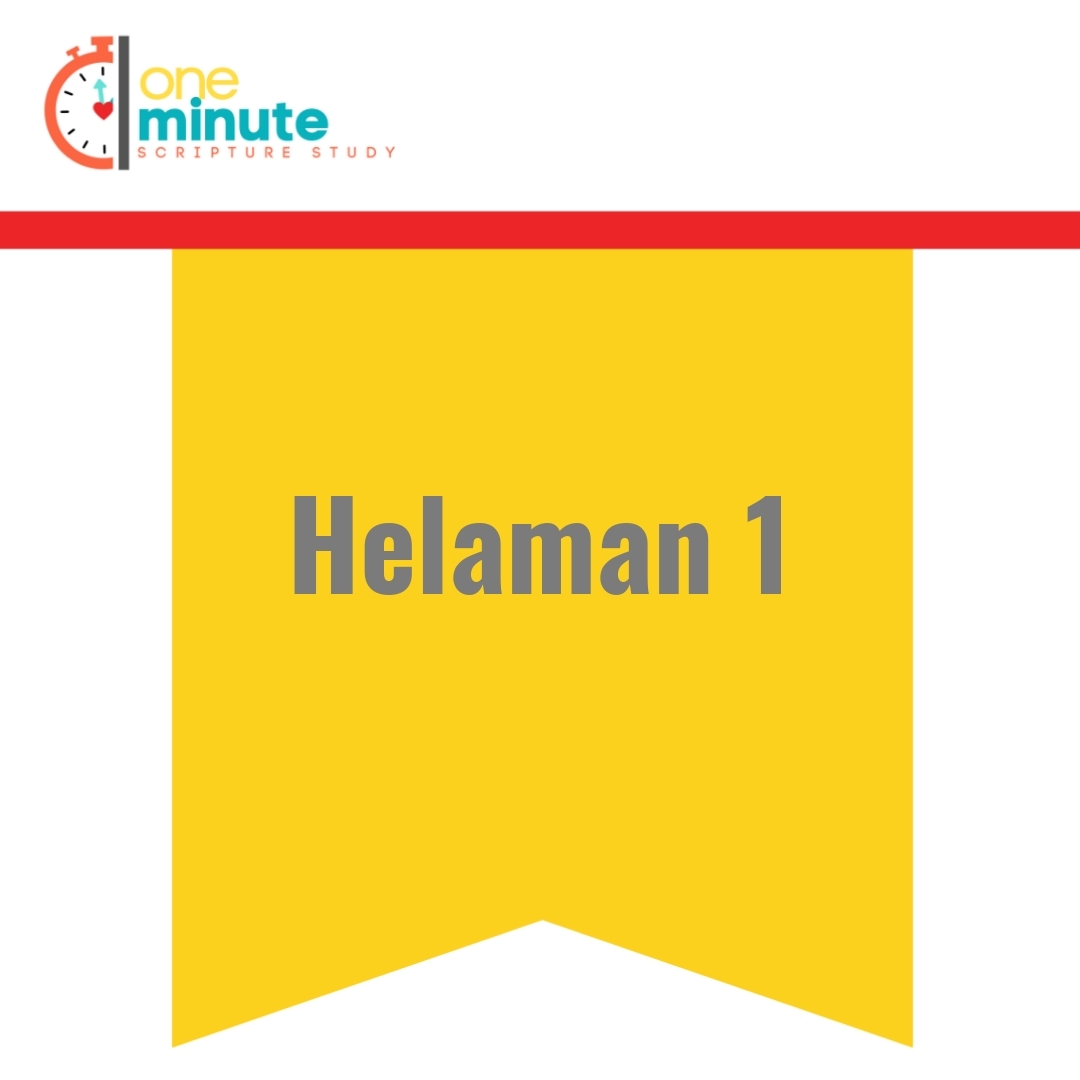 Read more about the article Helaman 1