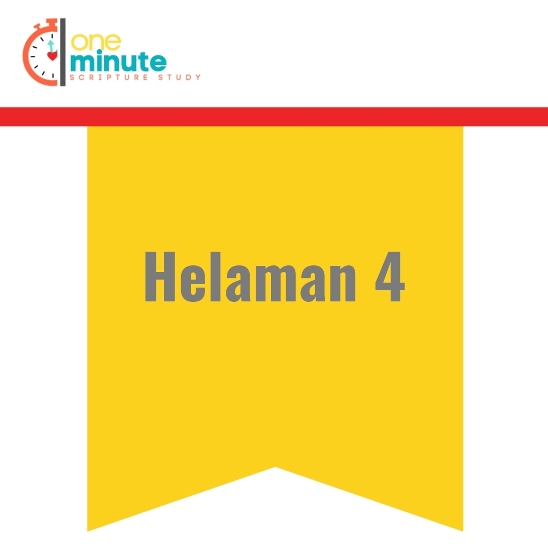 Read more about the article Helaman 4