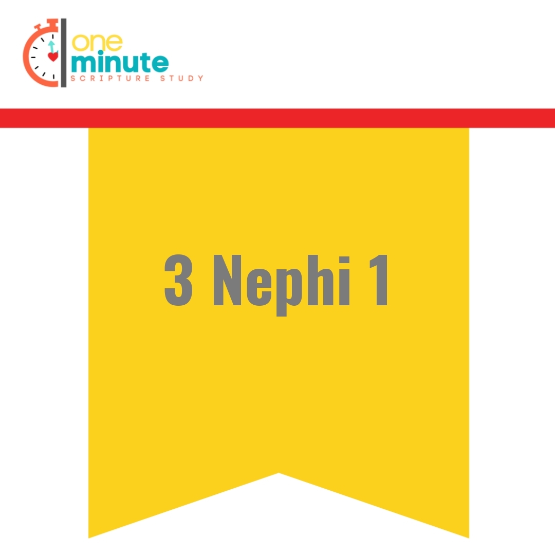 Read more about the article 3 Nephi 1