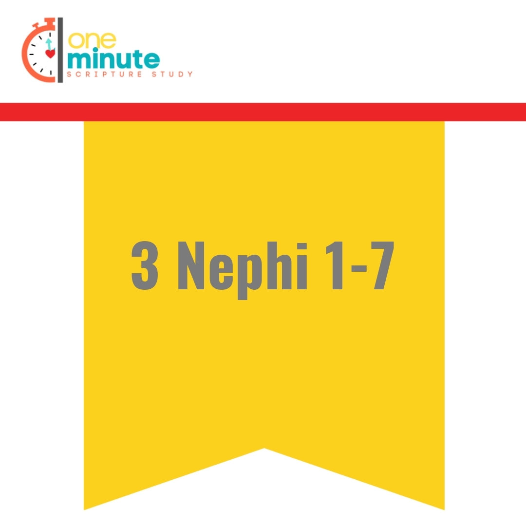 Read more about the article 3 Nephi 1-7