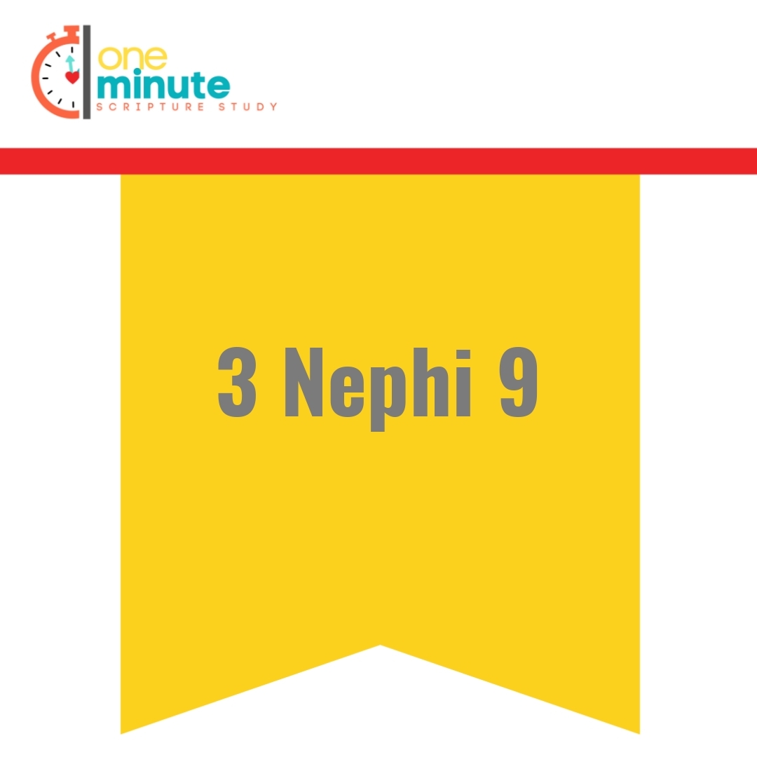 Read more about the article 3 Nephi 9