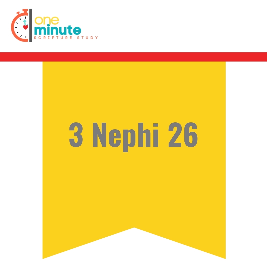 Read more about the article 3 Nephi 26