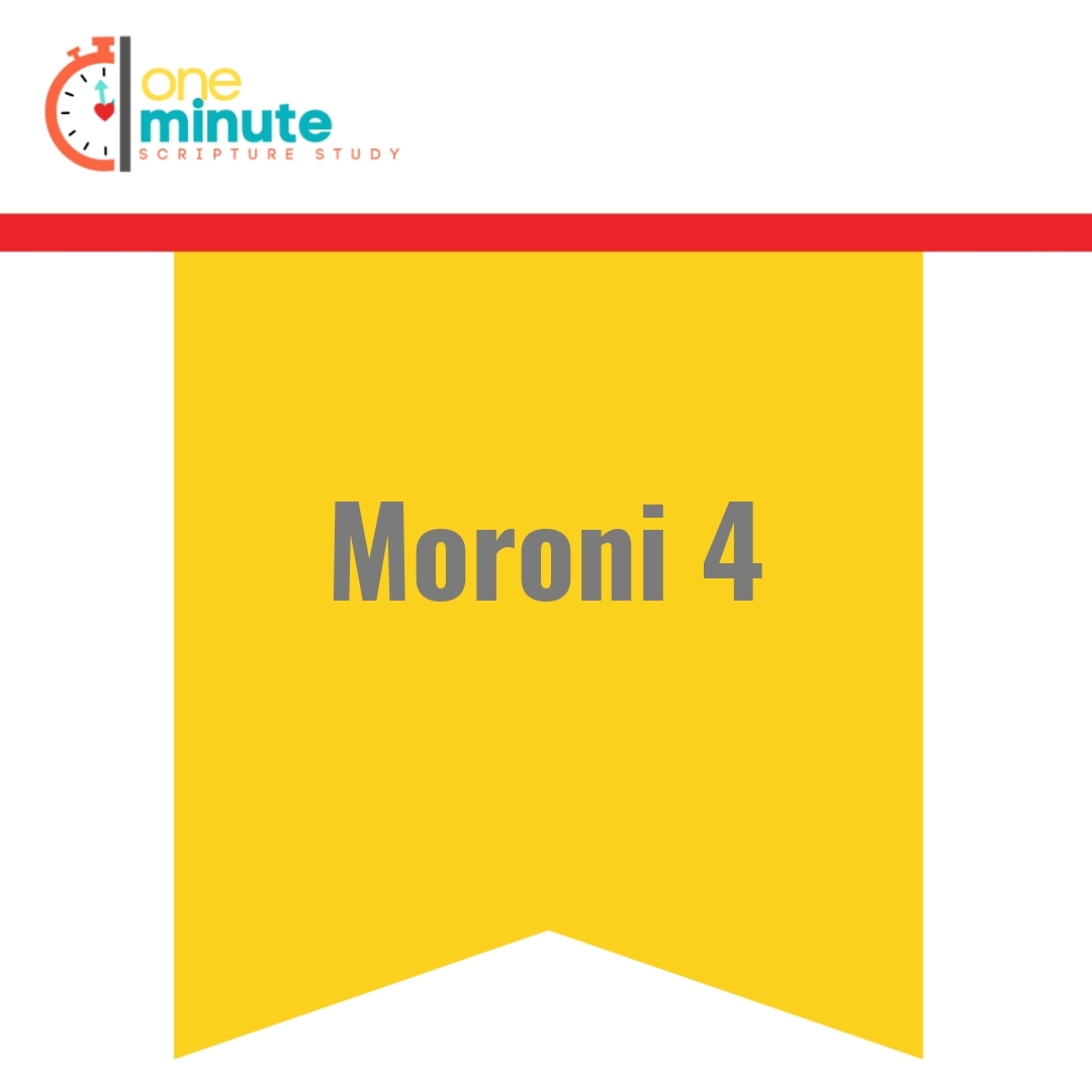 Read more about the article Moroni 4