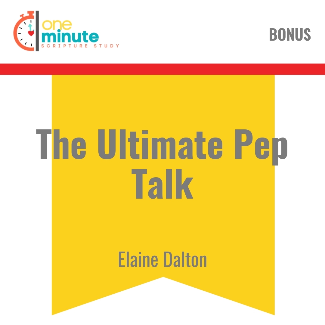 Read more about the article The Ultimate Pep Talk