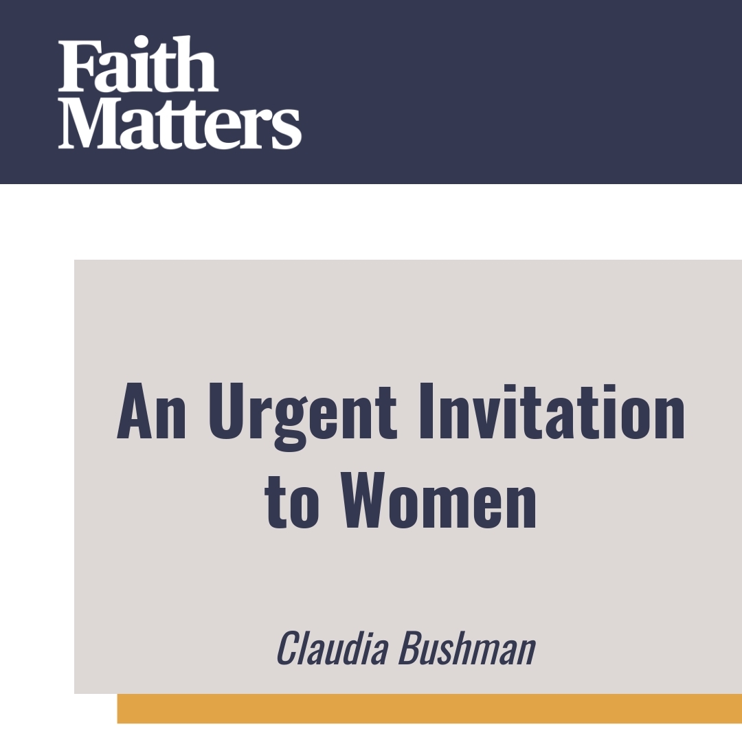 Read more about the article An Urgent Invitation to Women