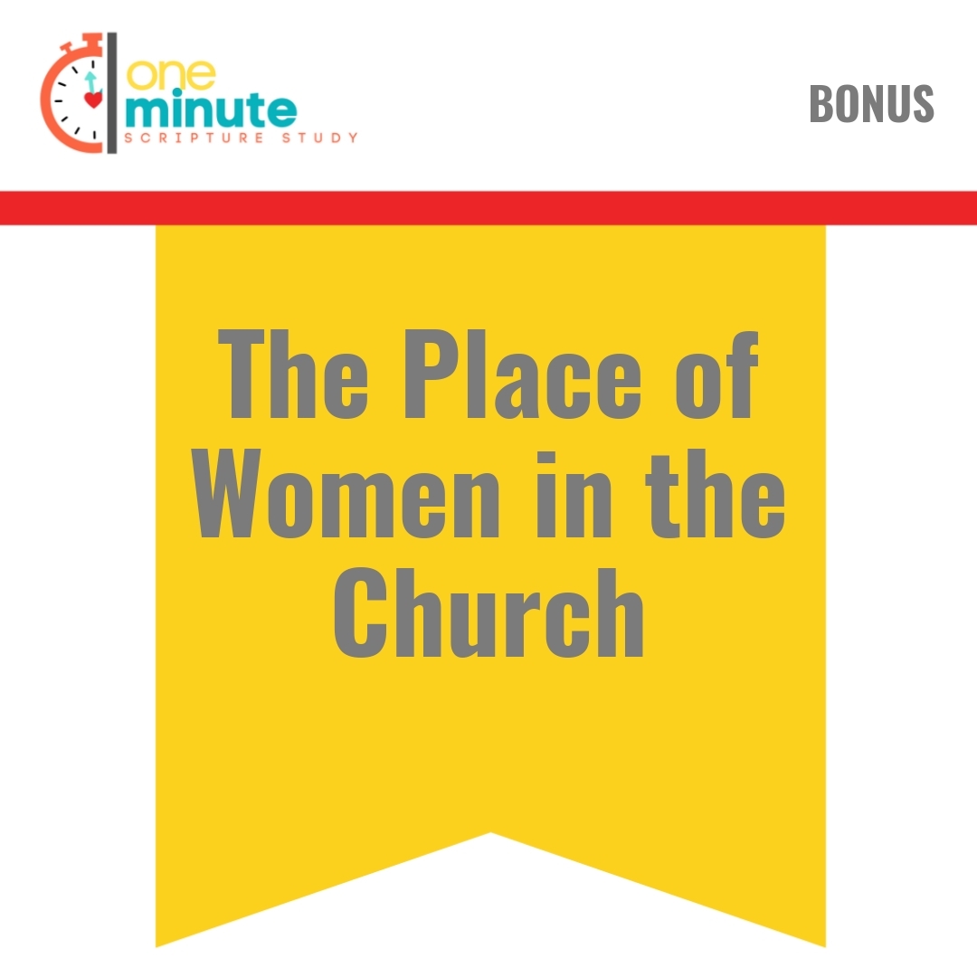 Read more about the article The Place of Women in the Church