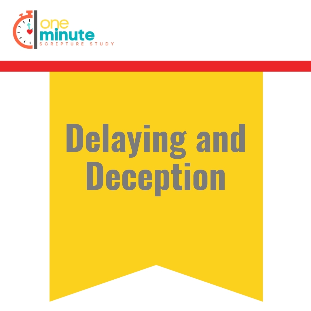 Read more about the article Delaying and Deception