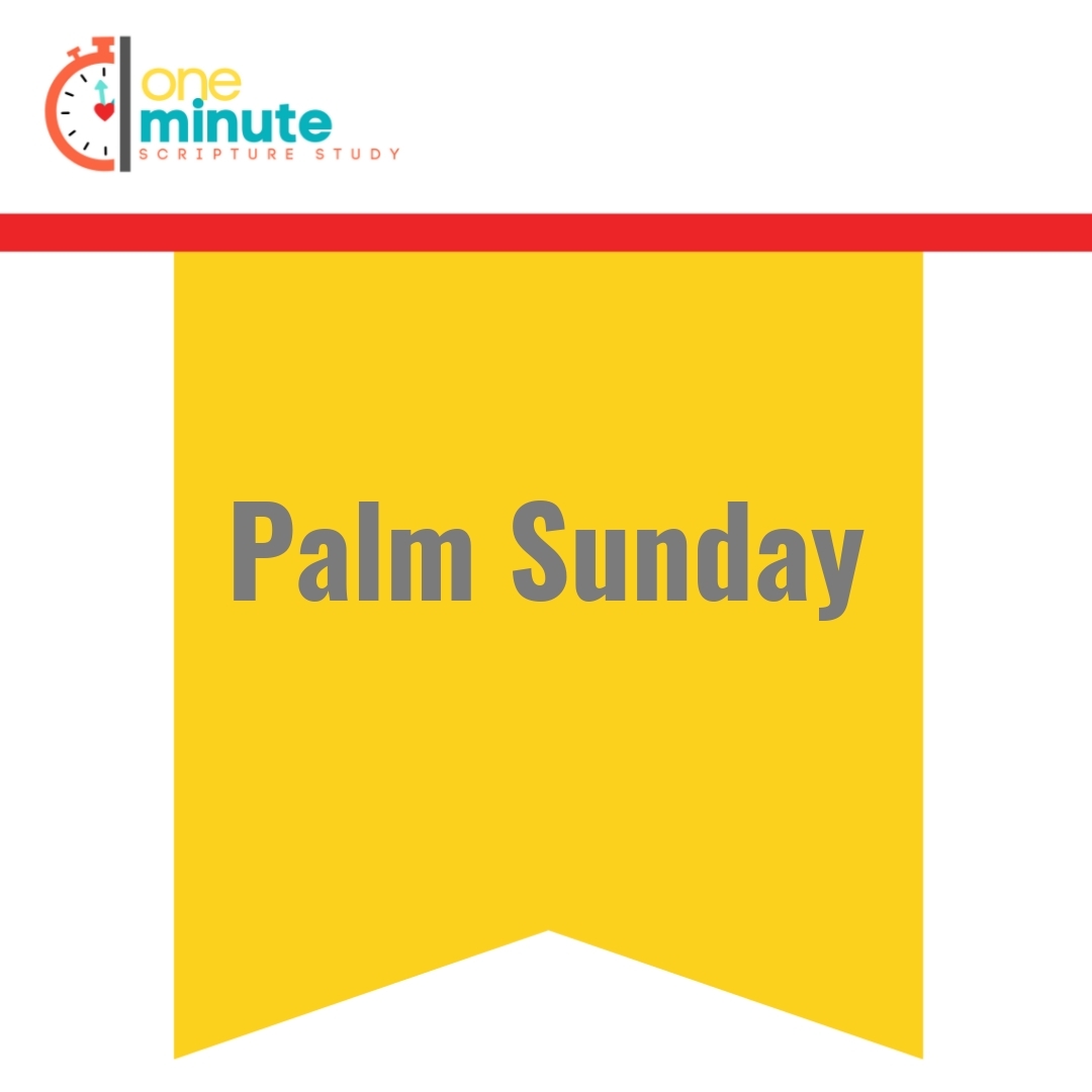 Read more about the article Palm Sunday