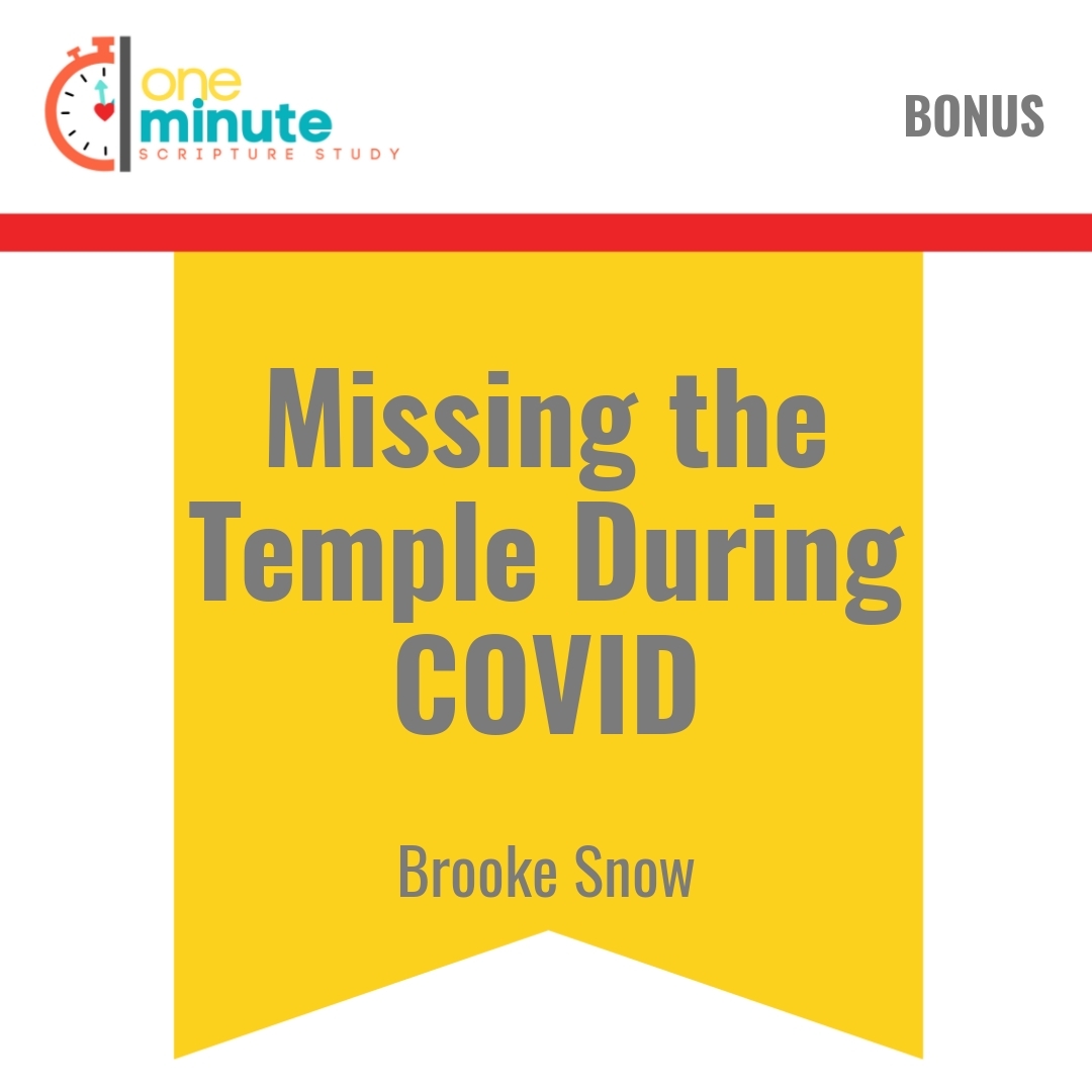 Read more about the article Missing the Temple During COVID