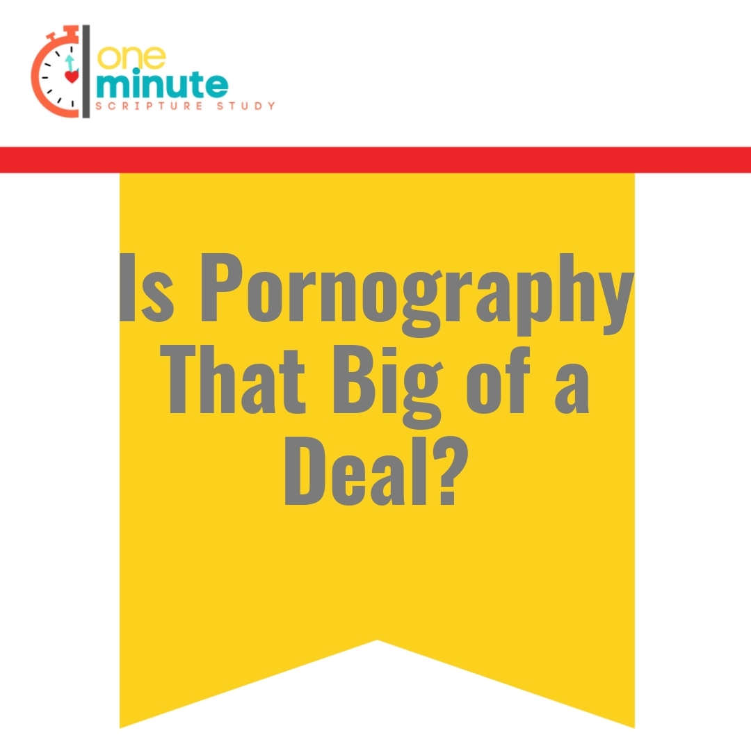 Read more about the article Is Pornography That Big of a Deal?
