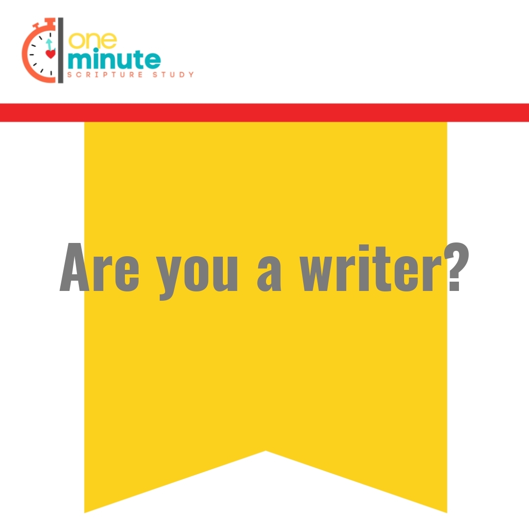 Read more about the article Are you a writer?
