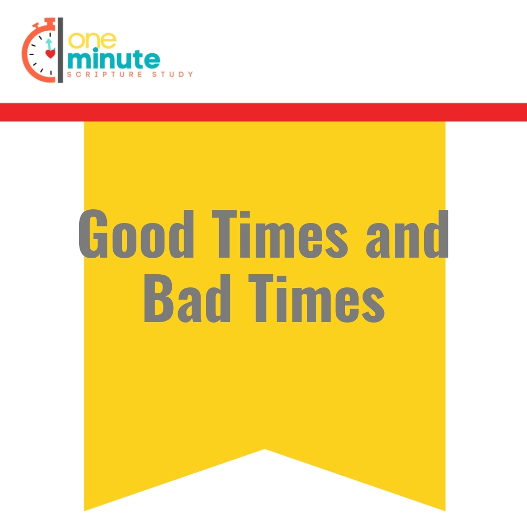 Read more about the article Good Times and Bad Times