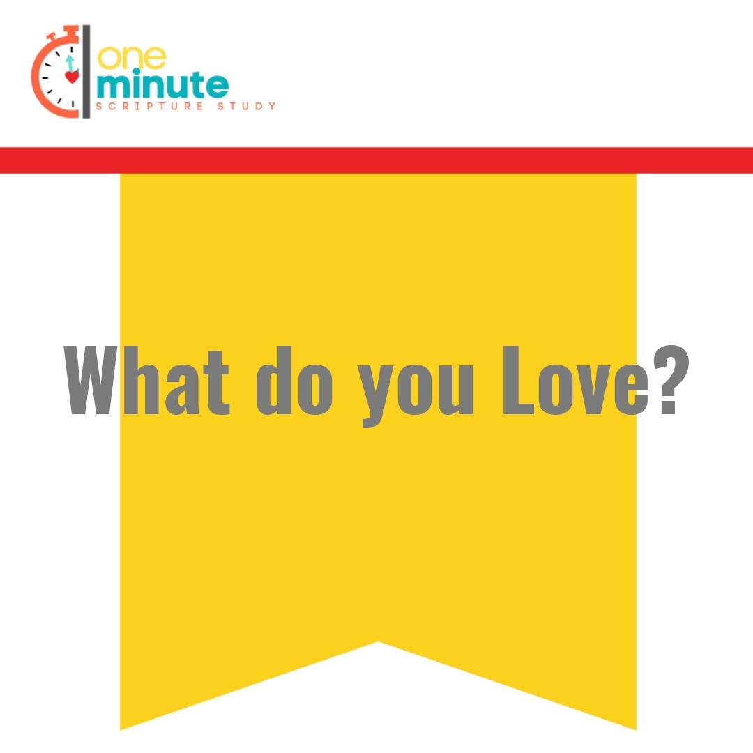 Read more about the article What do you Love?