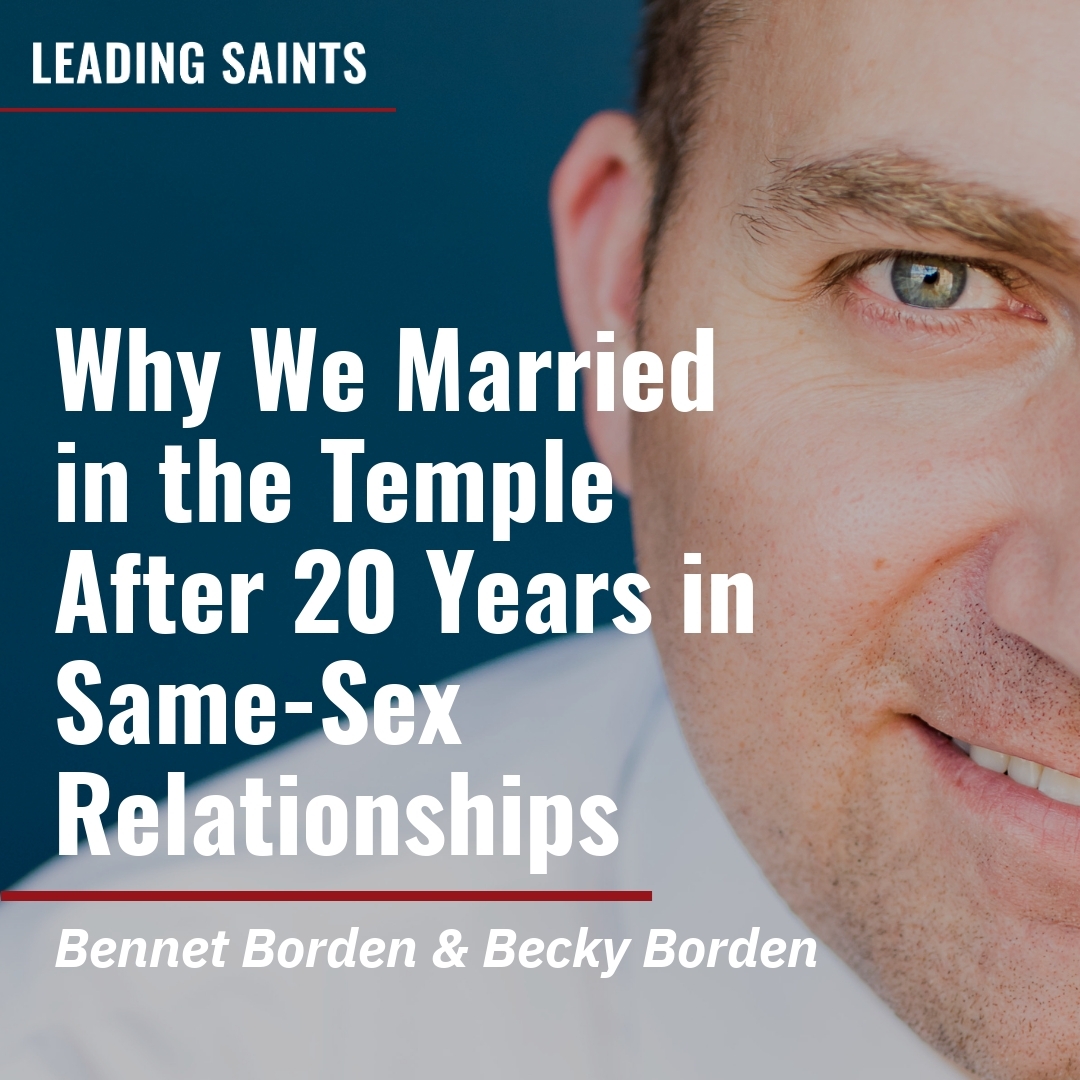 Read more about the article Why We Married in the Temple After 20 Years in Same-Sex Relationships