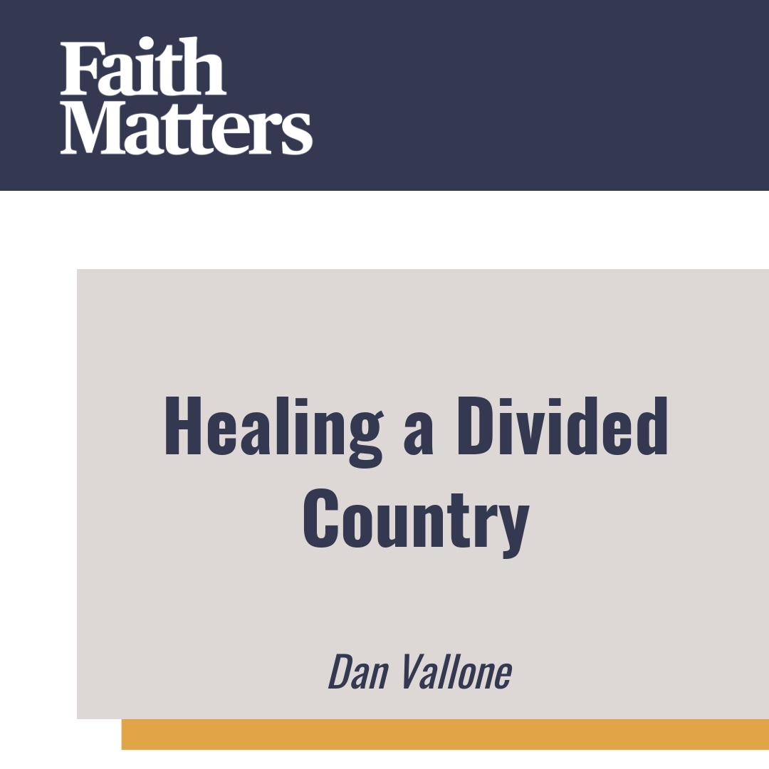 Read more about the article Healing a Divided Country