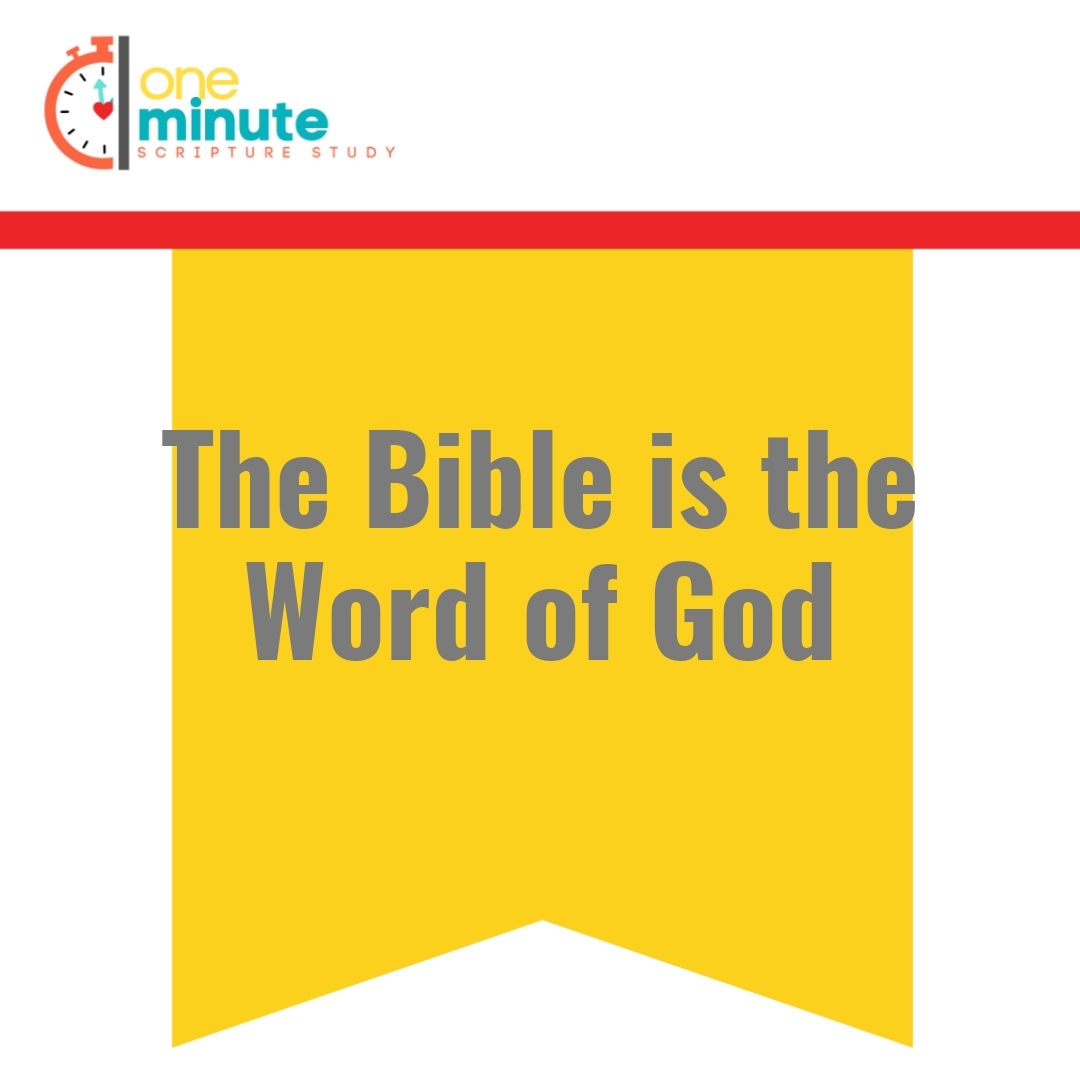 Read more about the article The Bible is the Word of God