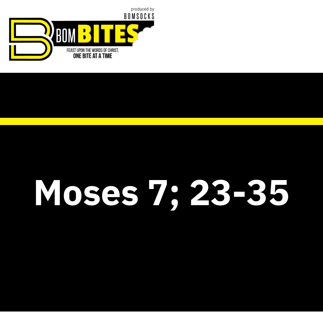 Read more about the article Moses 7; 23-35