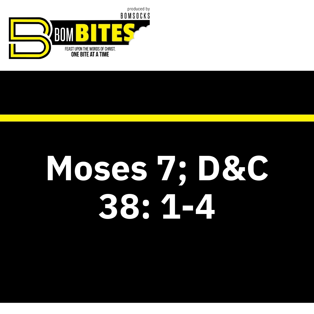 Read more about the article Moses 7; D&C 38: 1-4