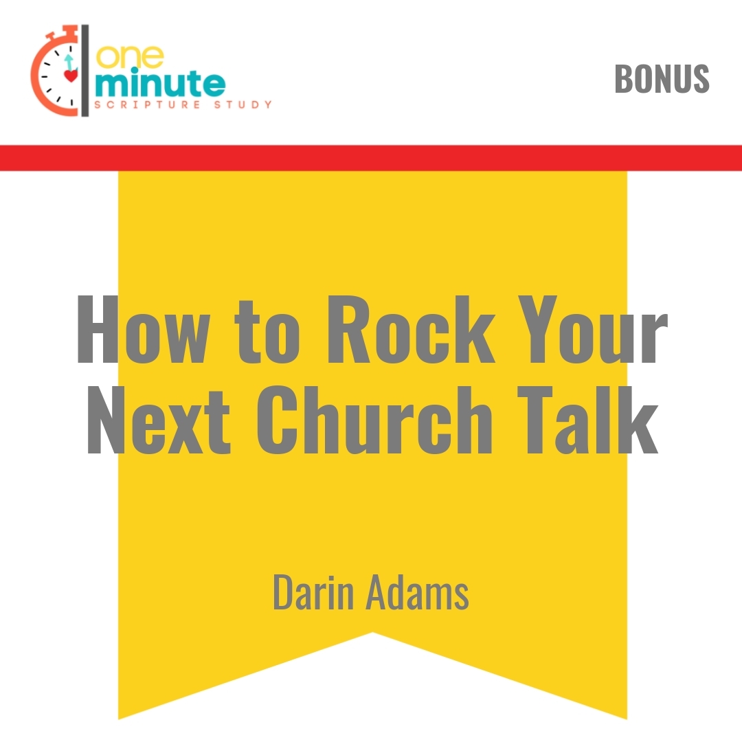 Read more about the article How to Rock Your Next Church Talk
