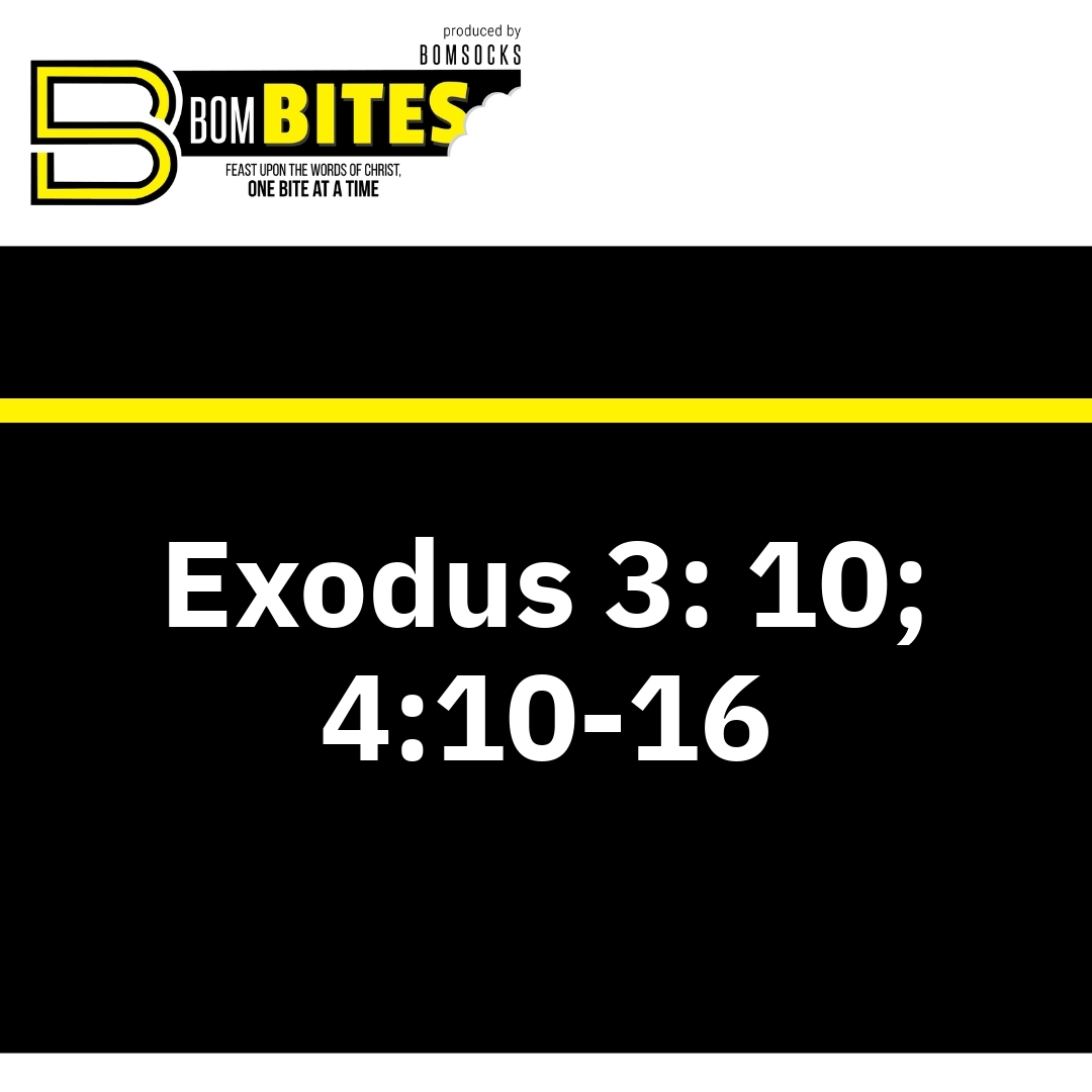Read more about the article Exodus 3: 10; 4:10-16