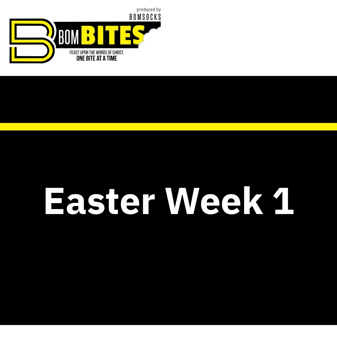 Read more about the article Easter Week 1