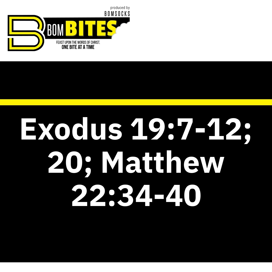 Read more about the article Exodus 19:7-12; 20; Matthew 22:34-40
