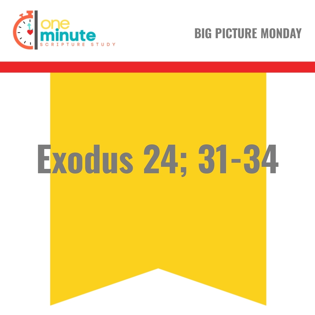 Read more about the article Exodus 24; 31-34