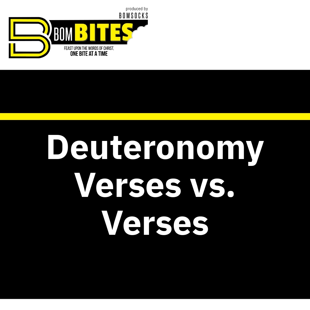 Read more about the article Deuteronomy Verses vs. Verses