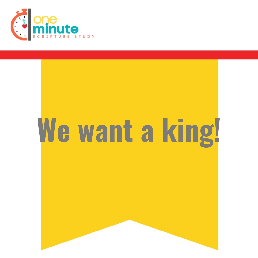 Read more about the article We want a king!