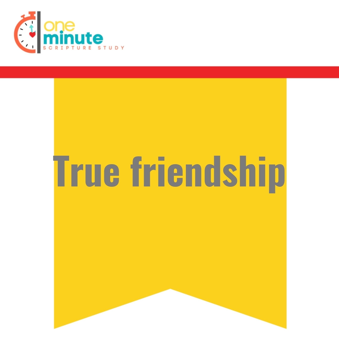 Read more about the article True friendship