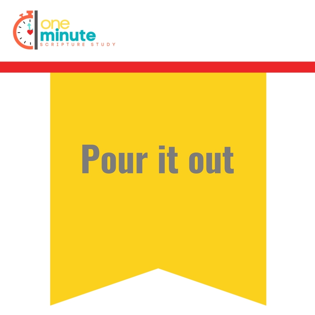 Read more about the article Pour it out