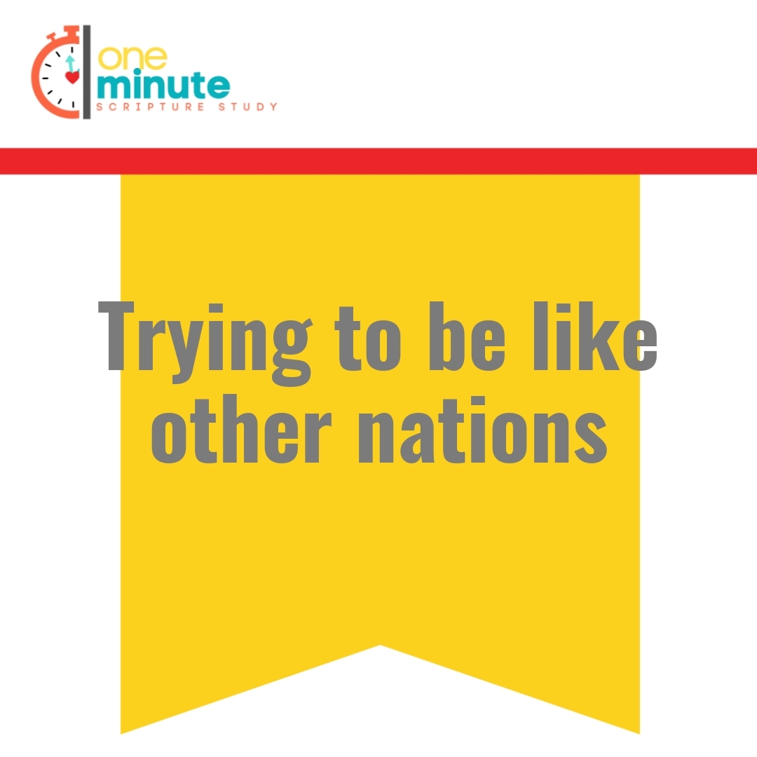 Read more about the article Trying to be like other nations