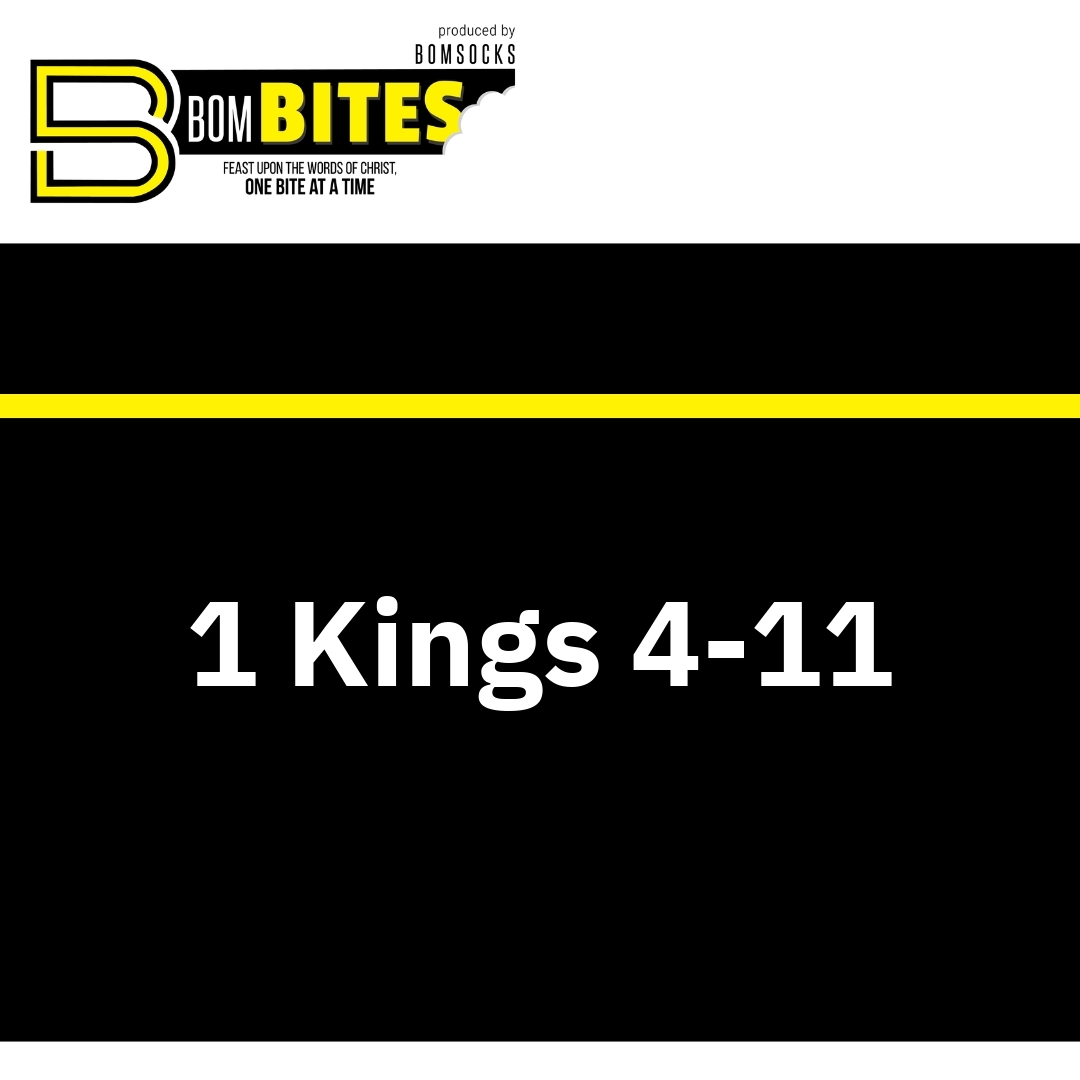 Read more about the article 1 Kings 4-11