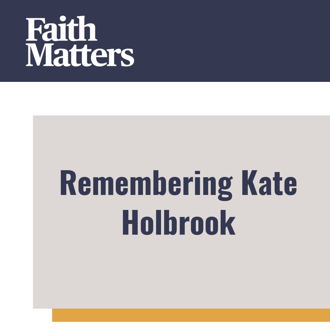 Read more about the article Remembering Kate Holbrook