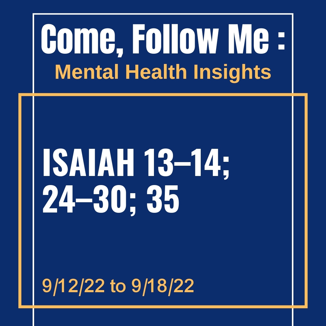Read more about the article Isaiah 13–14; 24–30; 35
