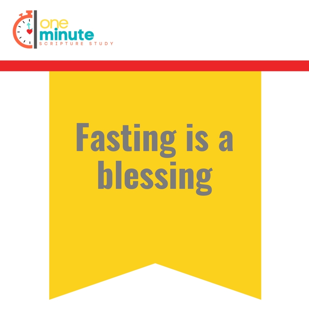 Read more about the article Fasting is a blessing
