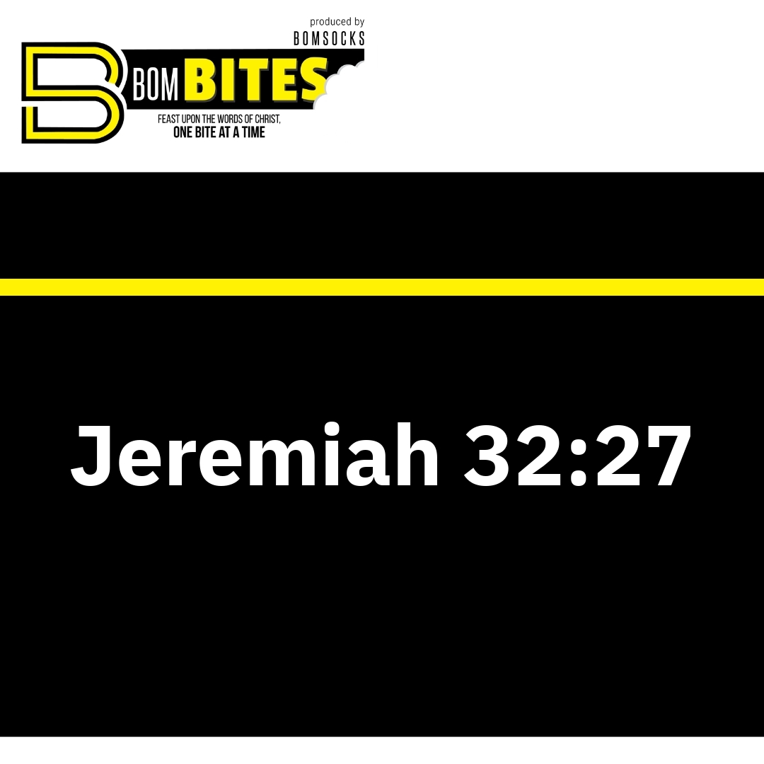 Read more about the article Jeremiah 32:27