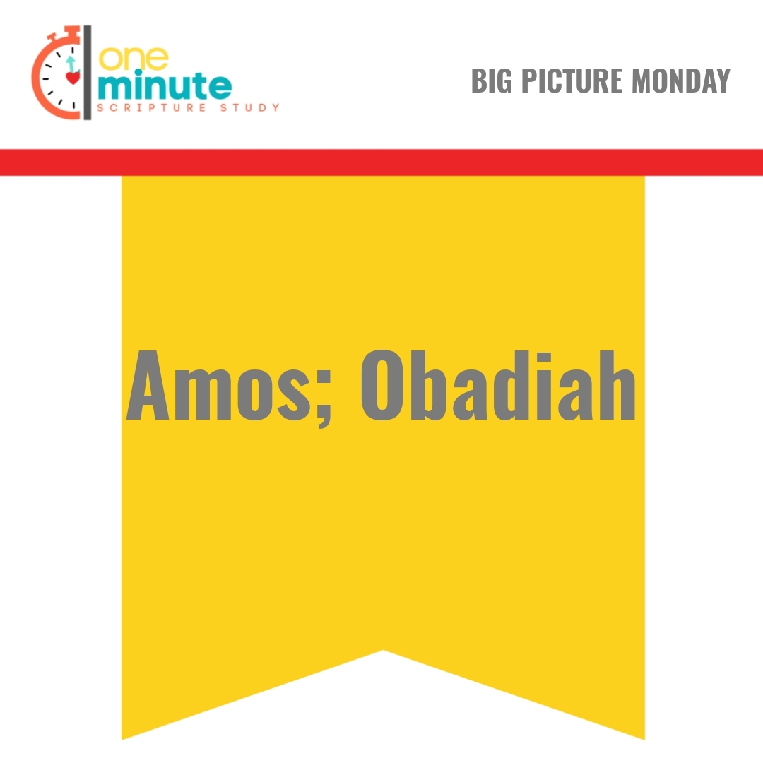 Read more about the article Amos; Obadiah