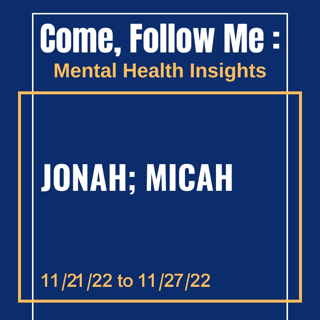 Read more about the article Jonah; Micah