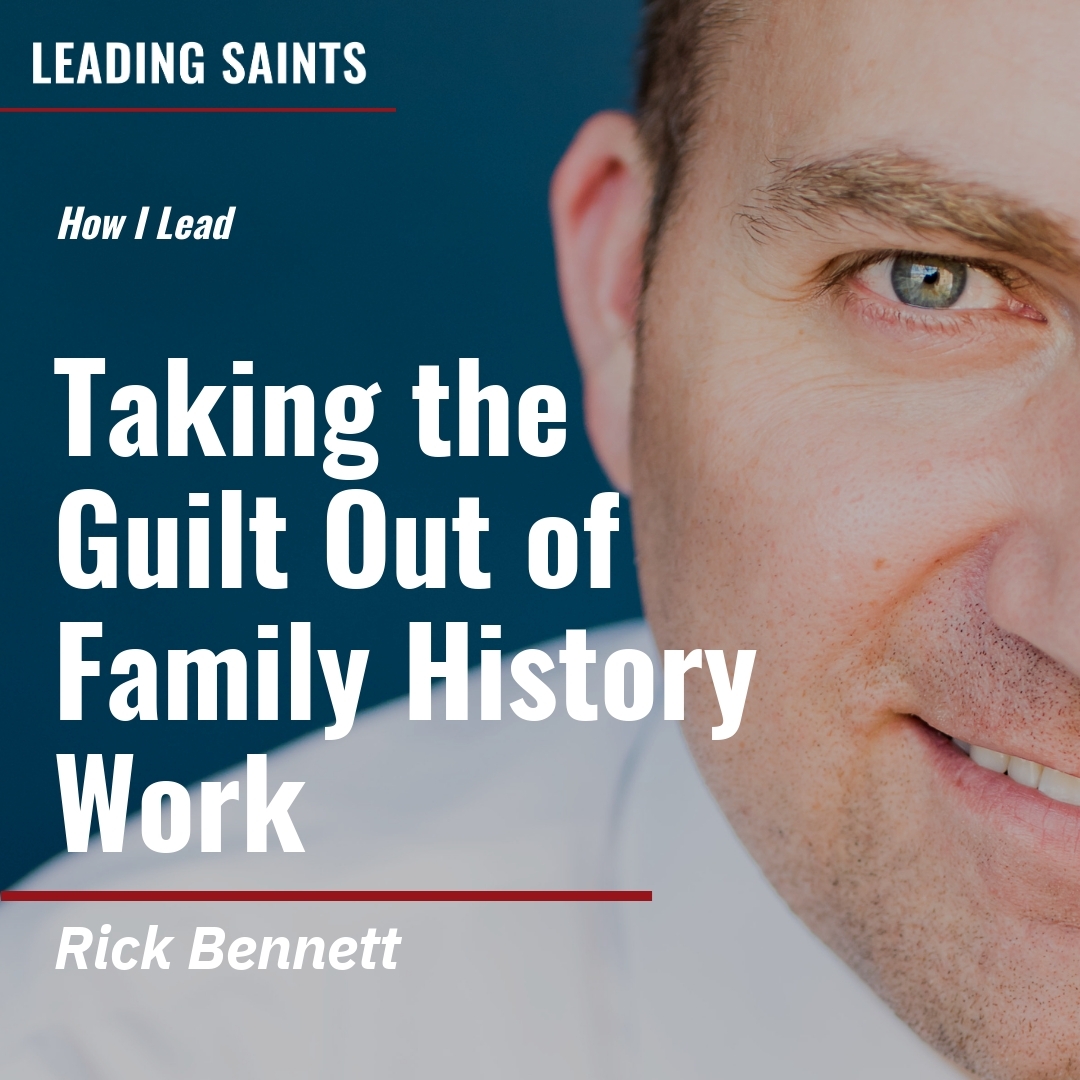 Read more about the article Taking the Guilt Out of Family History Work