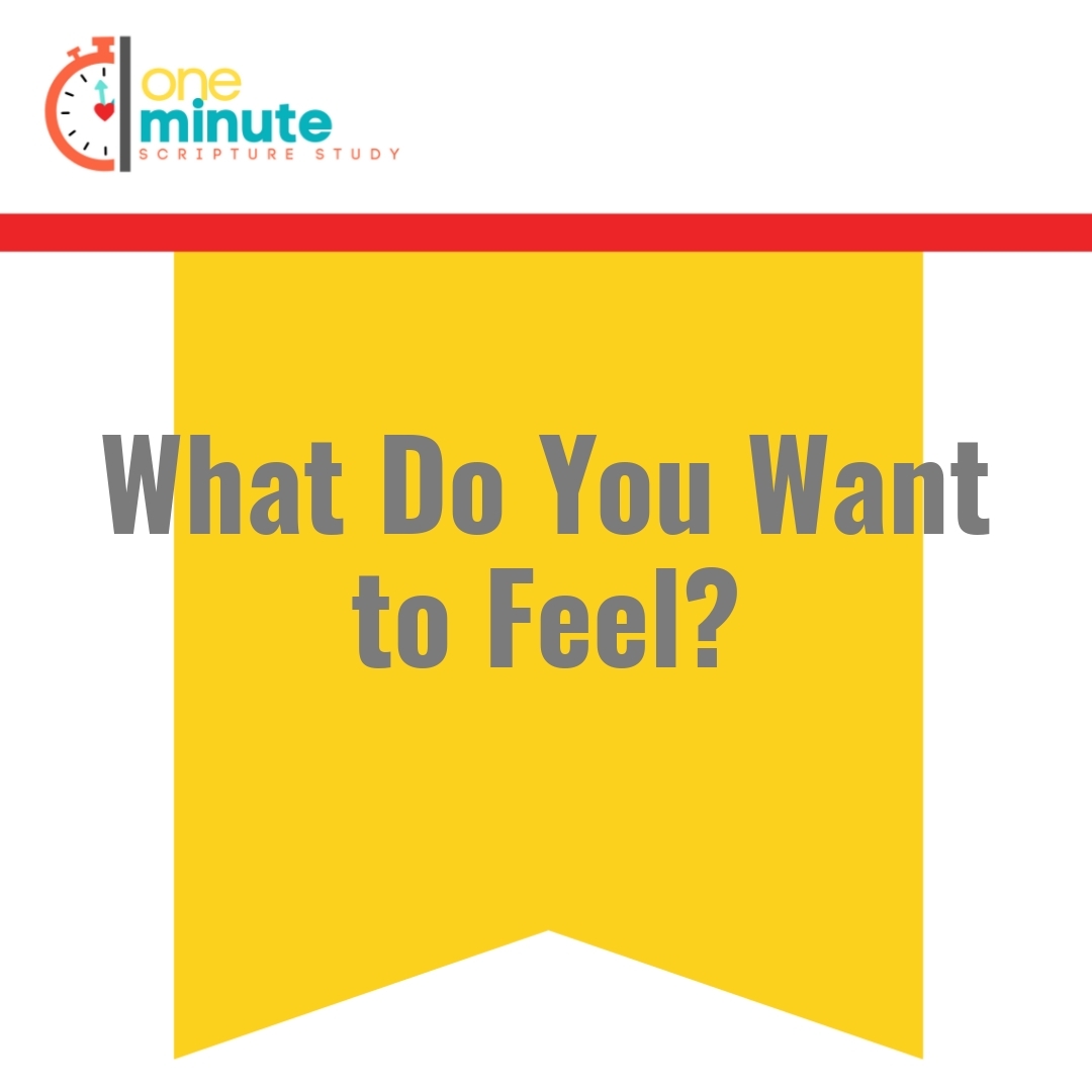 Read more about the article What Do You Want to Feel?