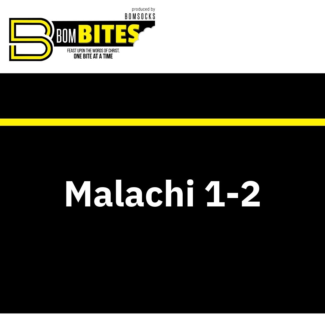 Read more about the article Malachi 1-2