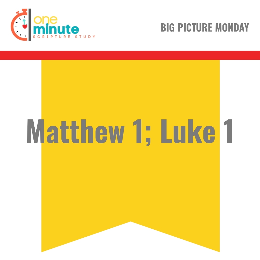Read more about the article Matthew 1; Luke 1