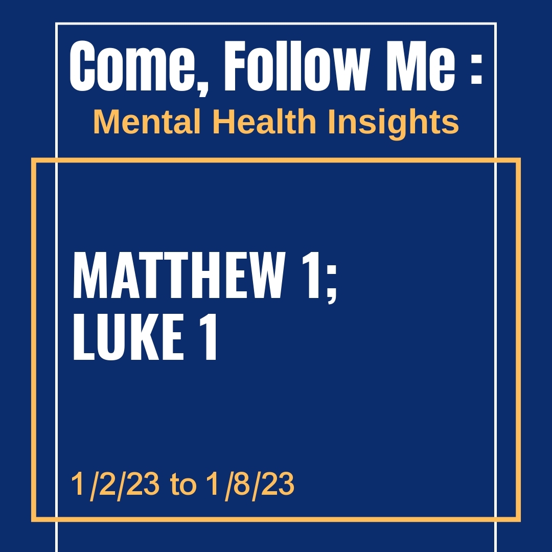 Read more about the article Matthew 1; Luke 1